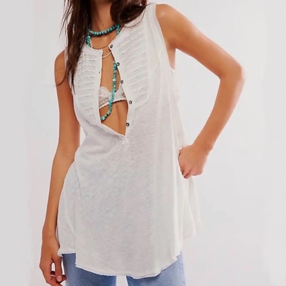 Free People We The Free Poetic Tunic XL NWT - Picture 1 of 6